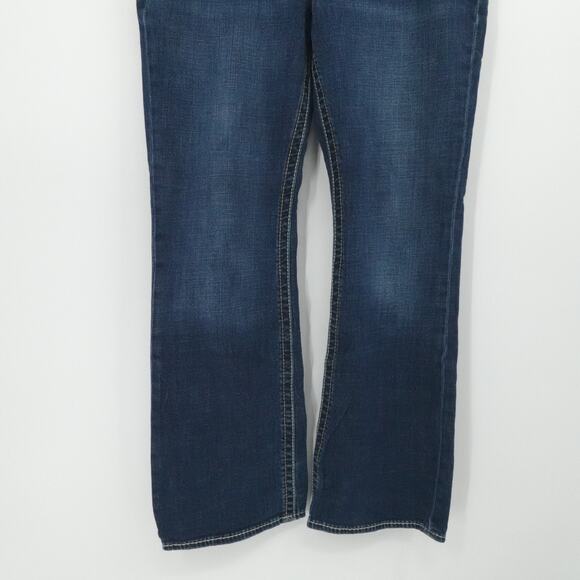 Kut From The Kloth Jeans Womens 14P Blue Bootcut Denim Stretch Back Flap Pockets - Picture 8 of 14